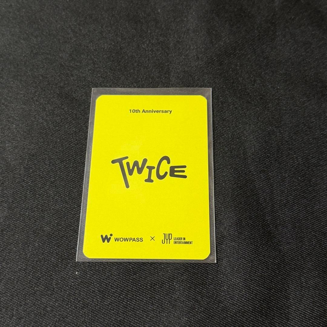 TWICE WOWPASS 10周年記念 限定トレカ ツウィ - メルカリ