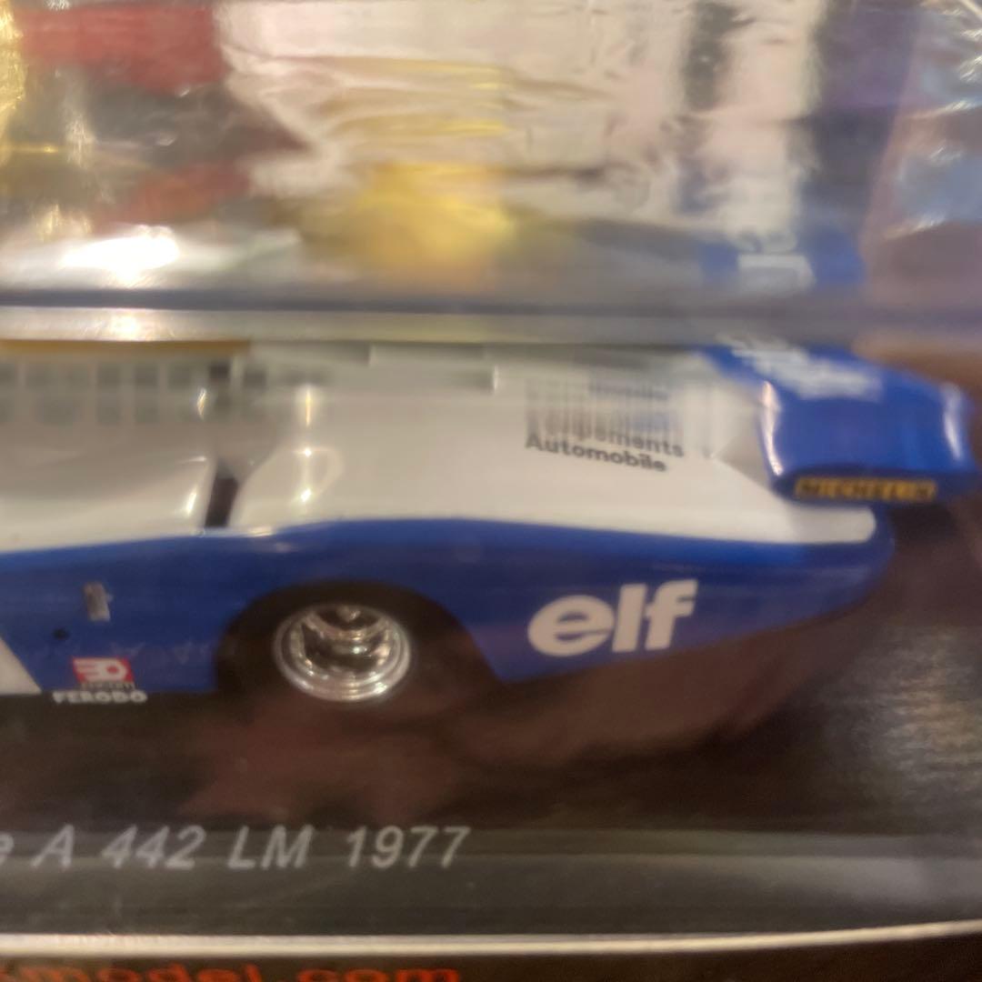 絶版 1/43 スパーク ルノー アルピーヌ A442 1977年 ルマン24時 - メルカリ