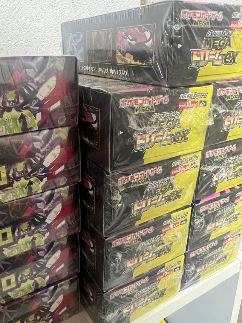 MEGAドリームex9BOXムニキスゼロ10BOXスタートデッキ100 7つ - メルカリ