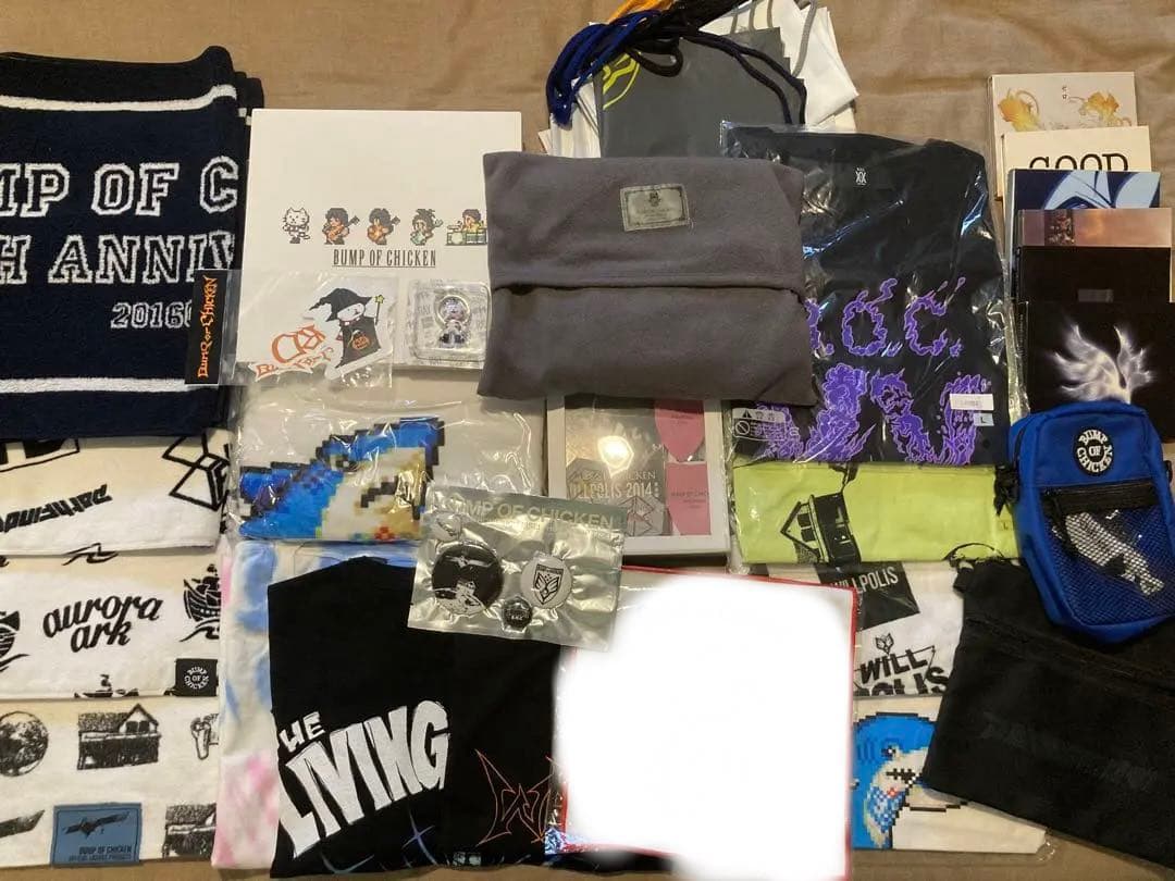 【限定SALE中】【新品・限定グッズ複数あり】BUMP ＊ 大量まとめ売り BUMP OF CHICKEN TOUR 2024 Sphery Rendezvous」のグッズ販売、整理券
