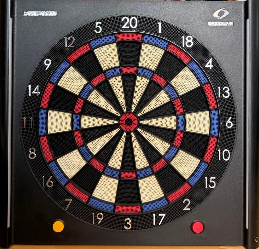 DARTSLIVE-200S+ポールセット　スマホ連動 ダーツボード ダーツ 本格派ソフトボードセット☆DARTSLIVE-200S＋ポールスタンド＋