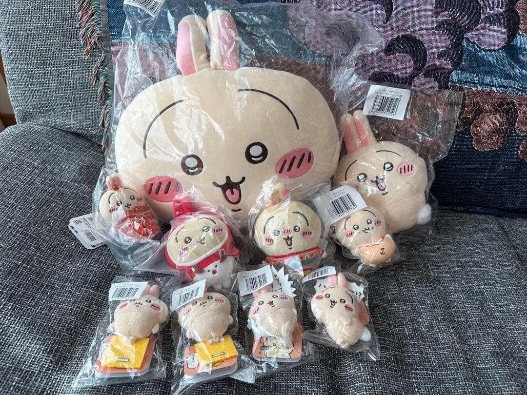 ちいかわ　うさぎセット うさぎだらけ ちいかわ うさぎだらけくじ - ちいかわマーケット ちいかわくじ - ちい