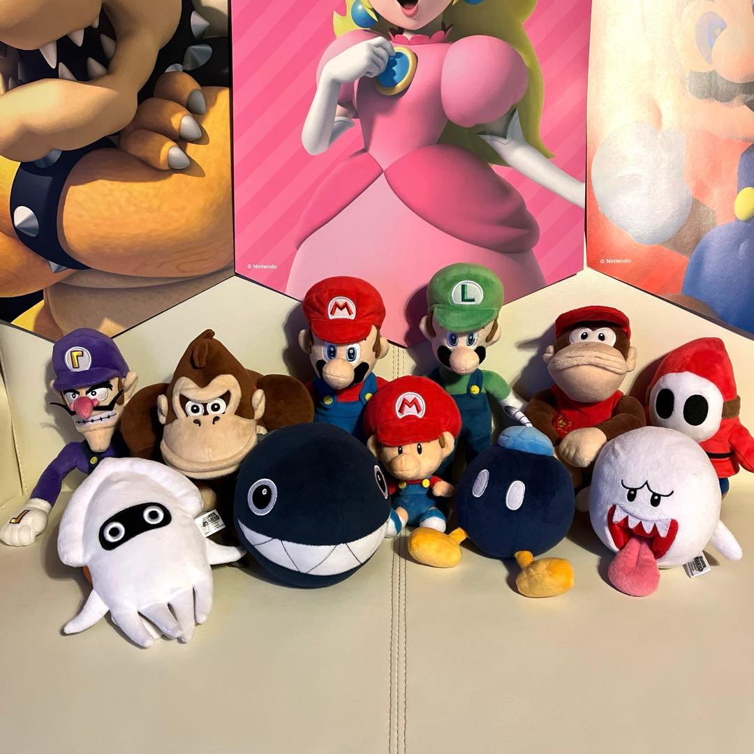 ⭕️最終値下げ‼️スーパーマリオ ぬいぐるみ NINTENDO まとめ売り 11