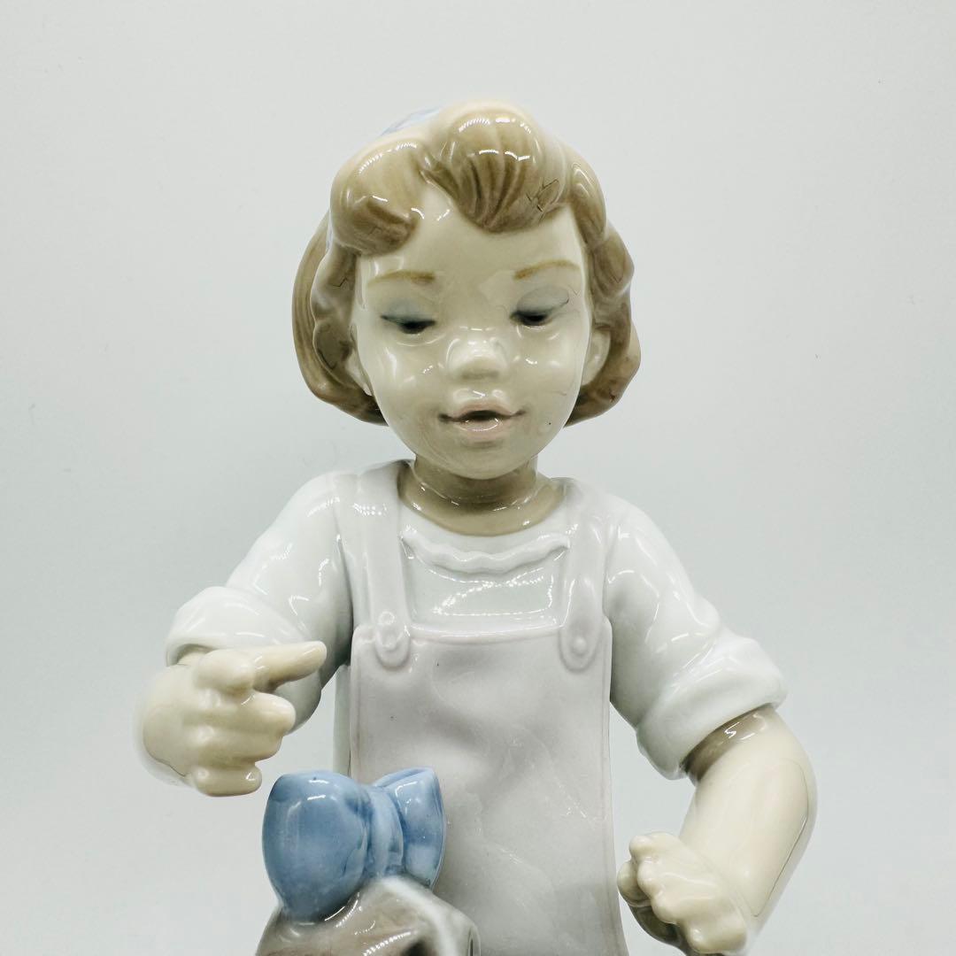 希少】リヤドロ LLADRO No.9133 『おさんぽしようね』