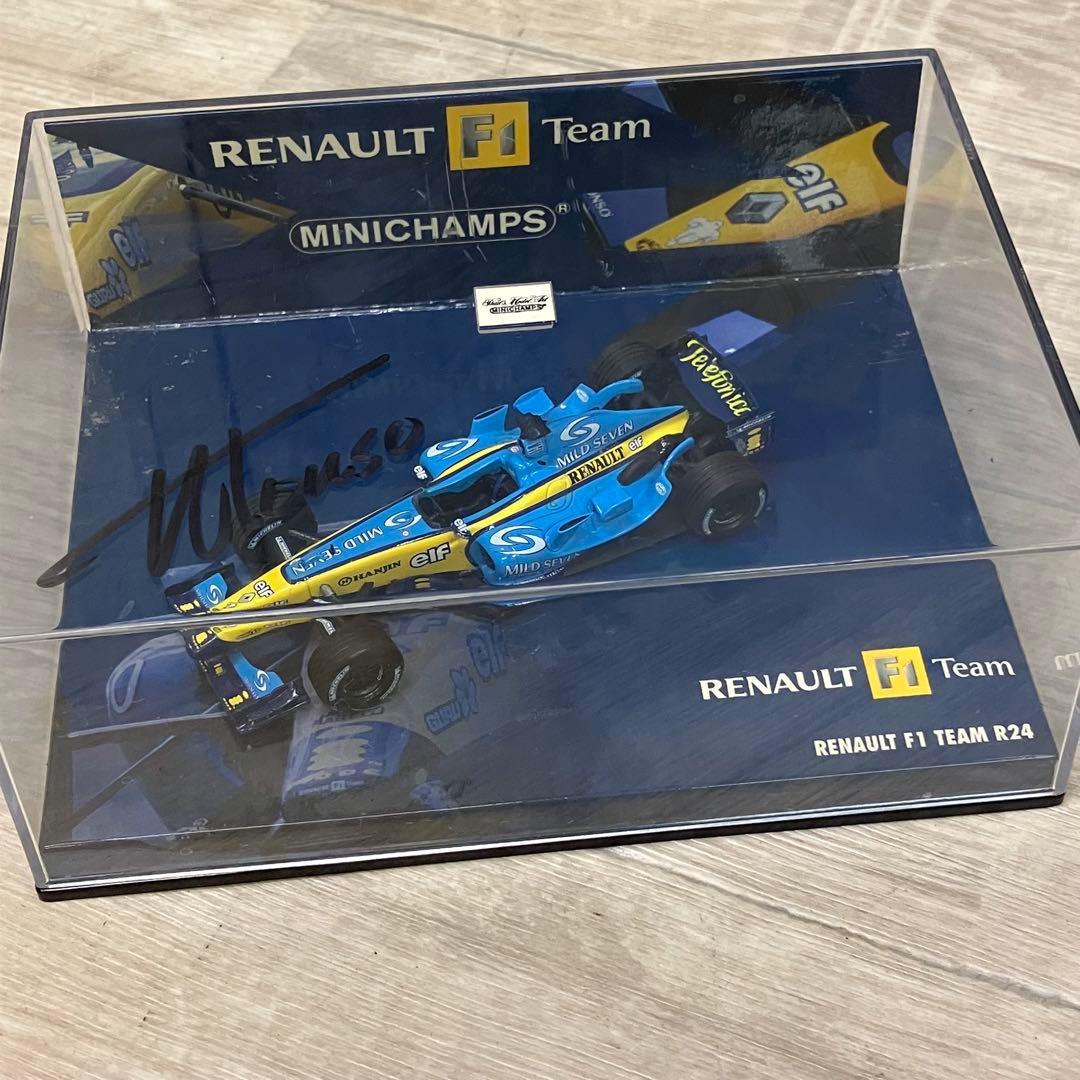 ミニチャンプス ルノー F1 チーム R24 ミニカー 1/43 - メルカリ