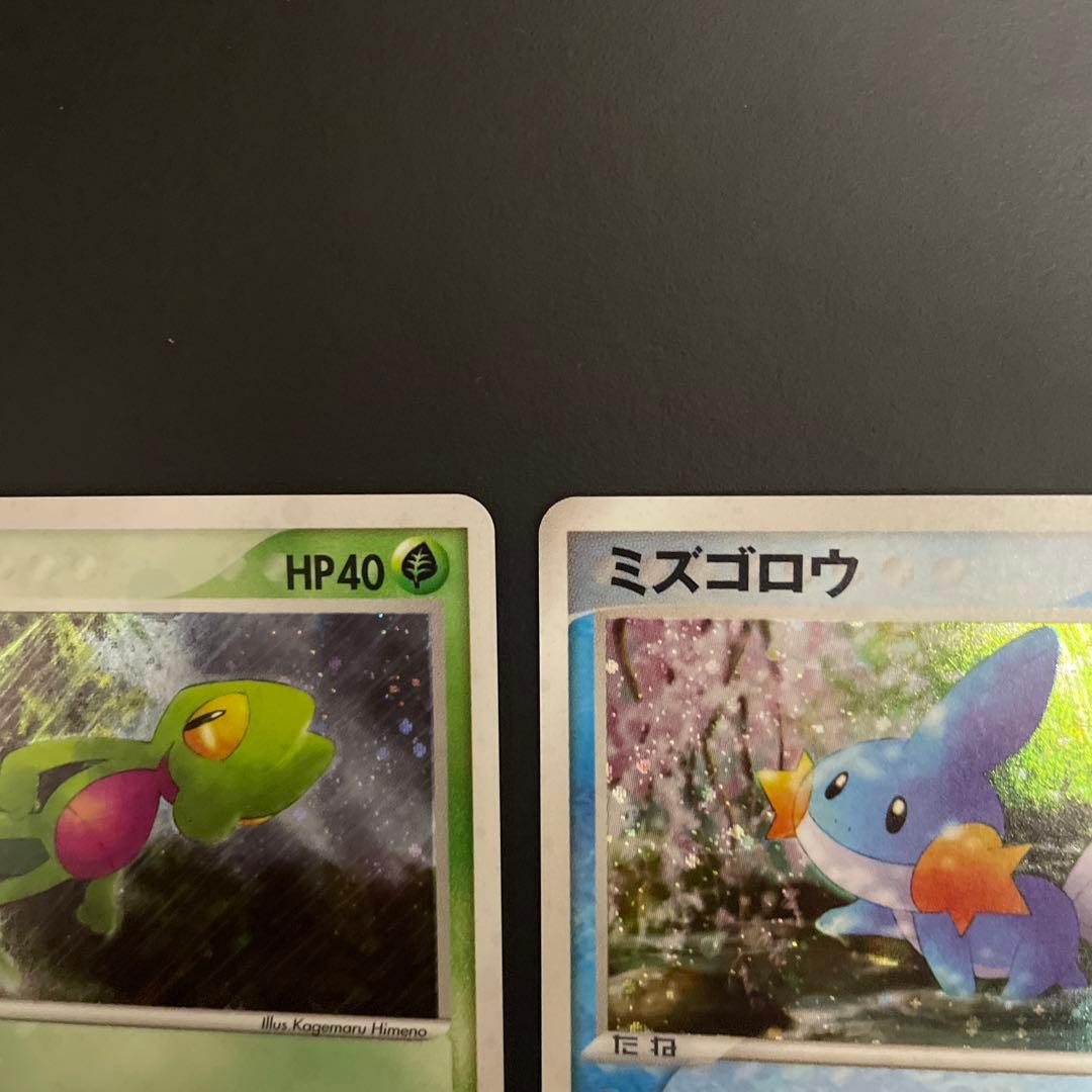 ポケモンカード 3枚セット（キモリ・ミズゴロウ・アチャモ
