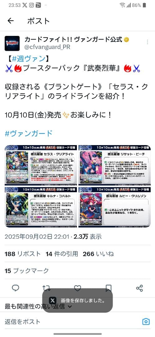 武奏烈華で超強化！ ヴァンガード ブラントゲート 極光戦姫 デッキ