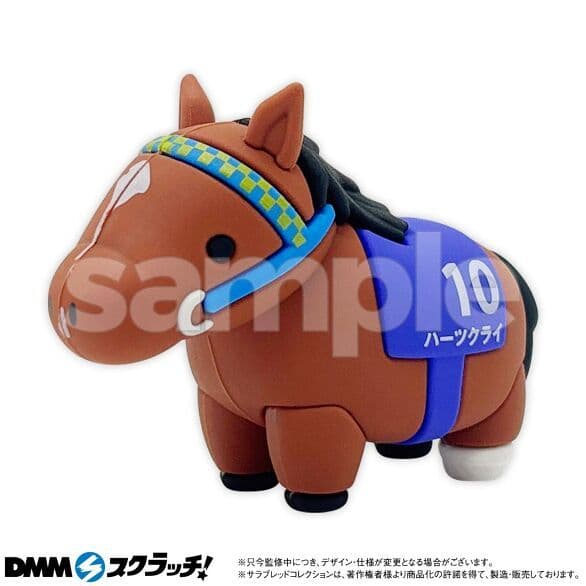サラブレッドコレクションスクラッチ C賞 ぷっくりラバーフィギュア