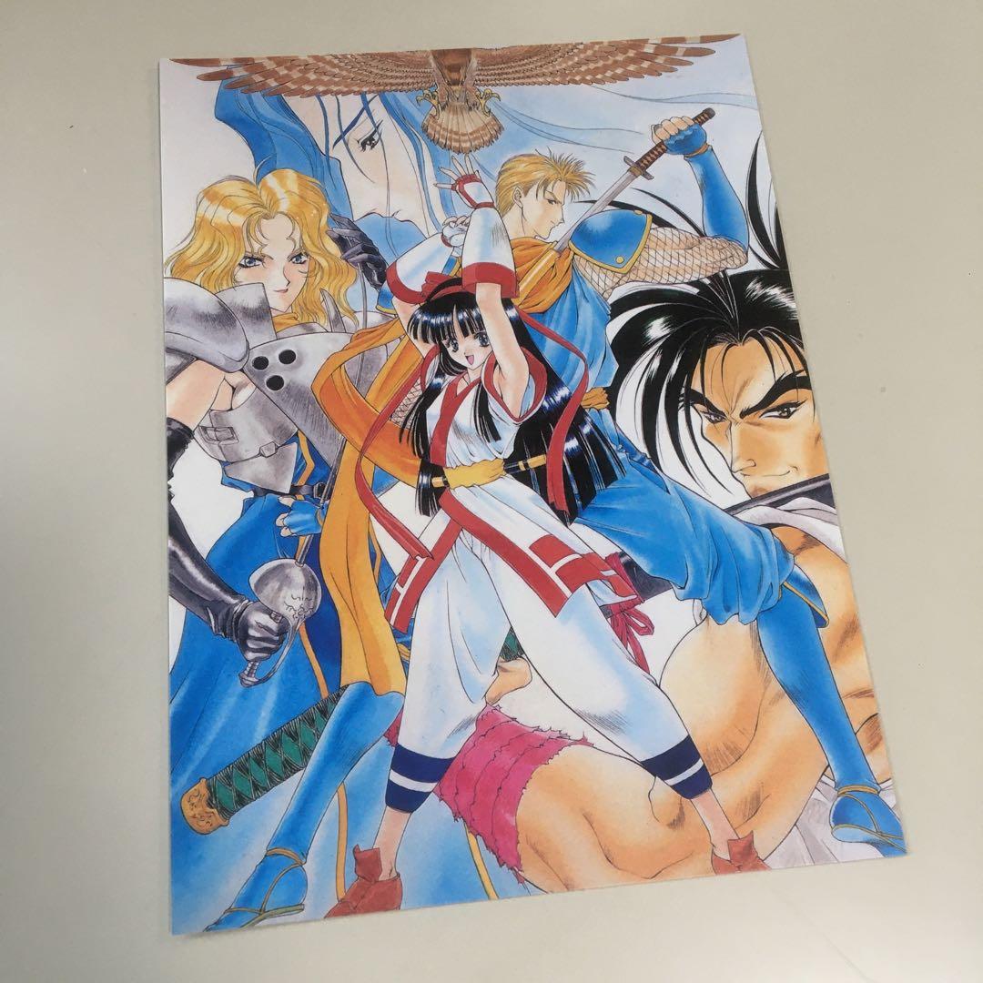サムライスピリッツ サムスピ 大 ポスト カード ナコルル シャルロット