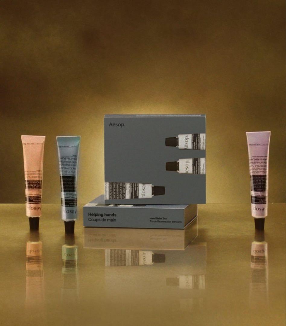 Aesop クリスマスコフレ　ハンドクリーム3つセット イソップ×クリスマスコフレ2024】ハンドウォッシュやボディクレンザー