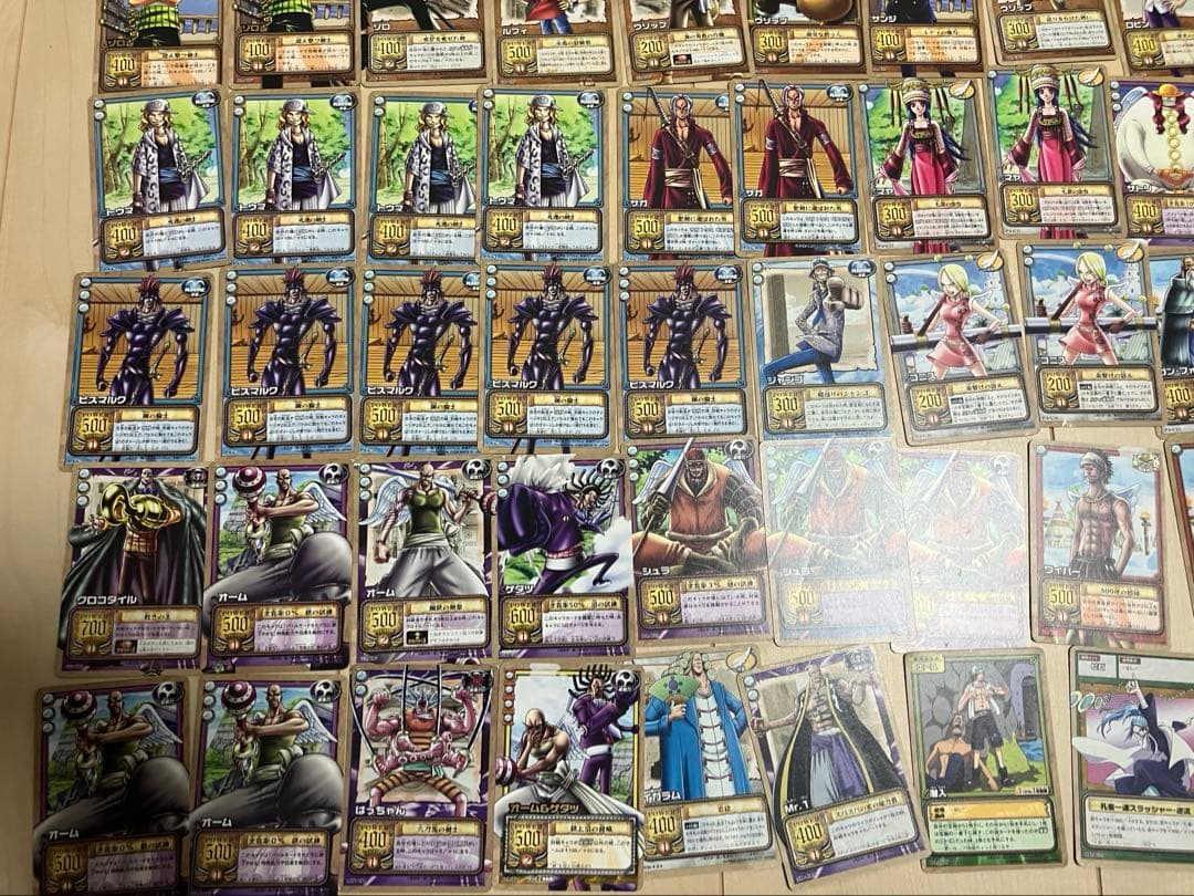 旧ワンピース カードダスハイパーバトル 1999-2002まとめ売り100枚以上