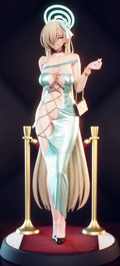 一之瀬アスナ　26cm　1/7 ブルーアーカイブ　ガレキ 未塗装未組立 ブルアカ