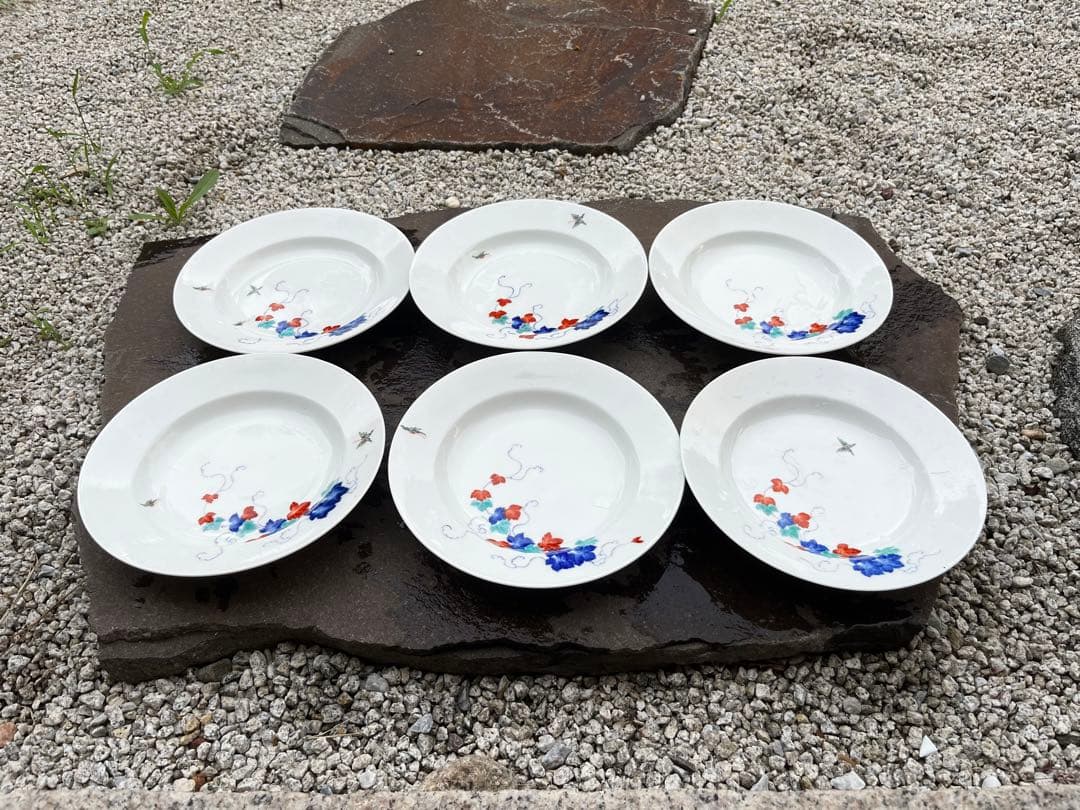 希少　香蘭社　有田焼　カレー　スープ　パスタ　23cm 6枚セット　アンティーク 楽天市場】カレー皿 パスタ皿 北欧 楕円 オーバル 26cm 食器 食洗機