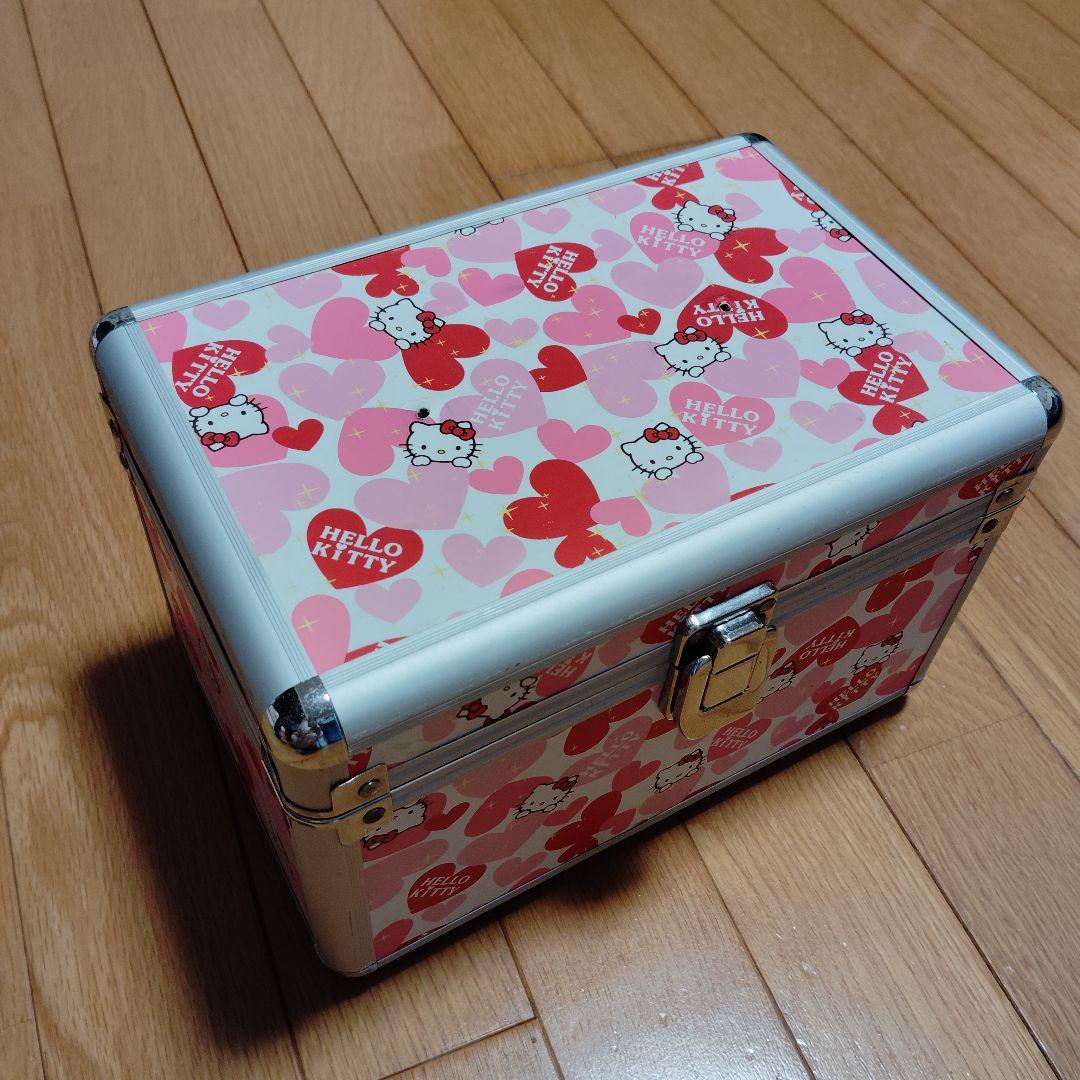 ハローキティちゃん★トランクボックス収納バッグケースHelloKittyレア希少 ハローキティちゃんトランクボックス収納バッグケースHelloKittyレア