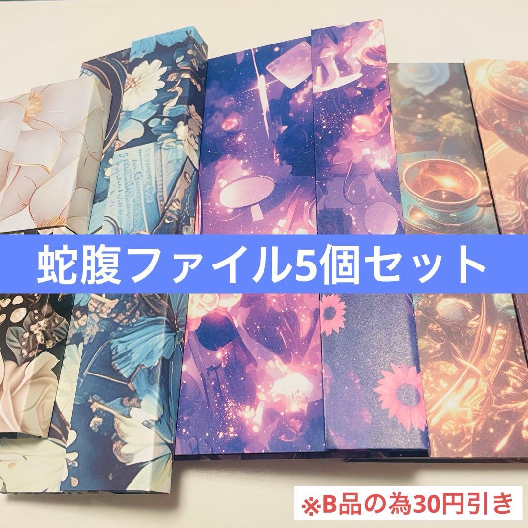 蛇腹ファイル おすそ分けファイル コラージュ素材 紙もの マステ 収納