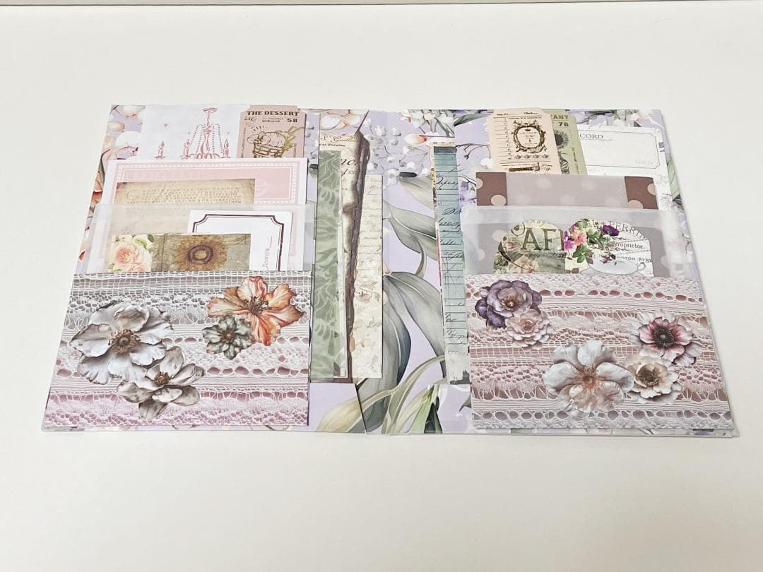 紙ものおすそ分けファイル3 コラージュ素材まとめ売り ジャンク
