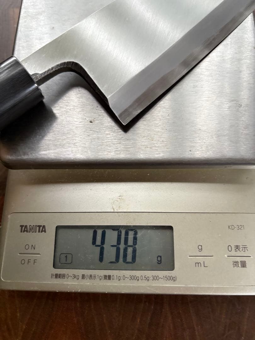 堺打刃物 青鋼 7寸 出刃包丁 210mm 手打ち 本霞 包丁 和包丁 水牛柄