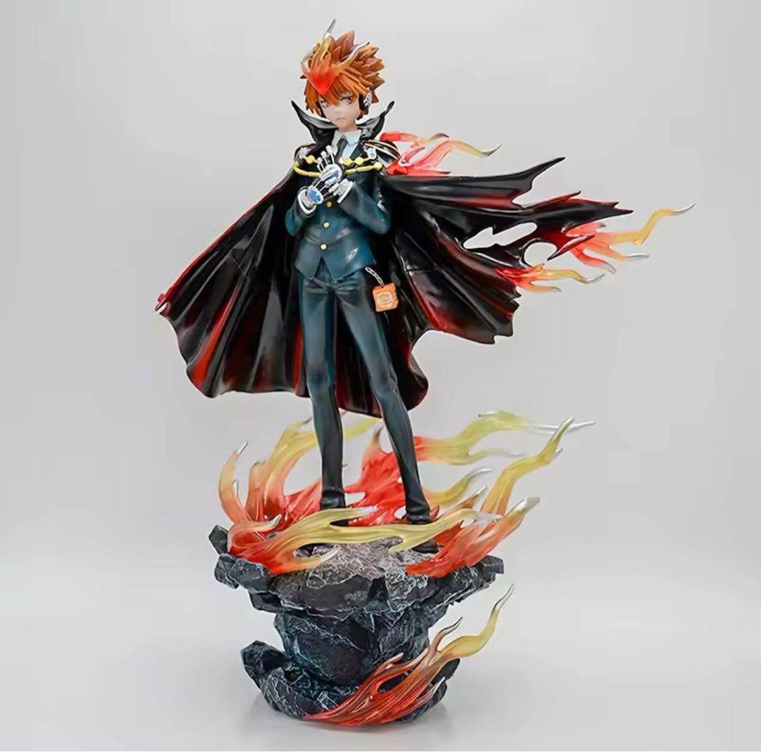 家庭教師ヒットマンREBORN! 沢田 綱吉 フィギュア 35cm - メルカリ