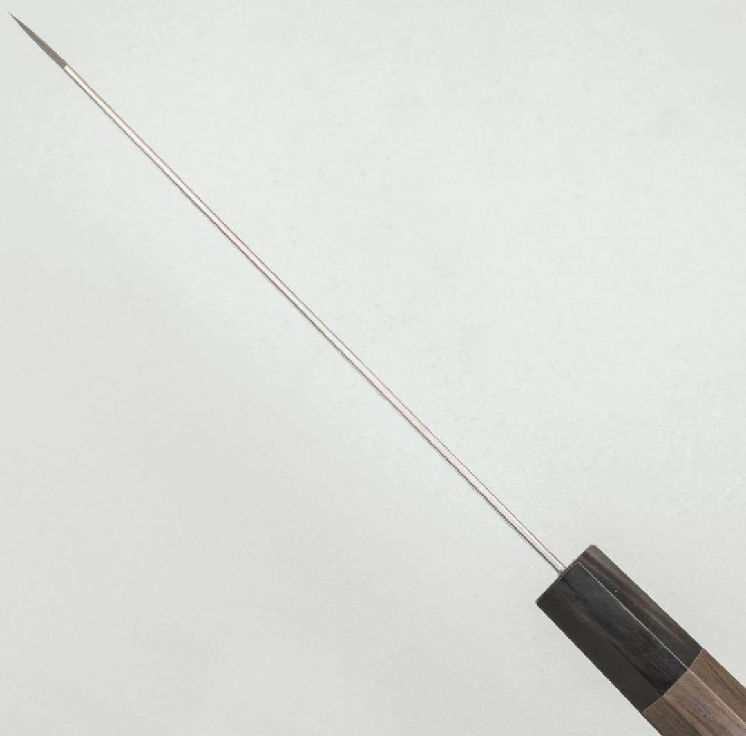 二唐刃物 槌目 研き sg2 切付け牛刀 240mm