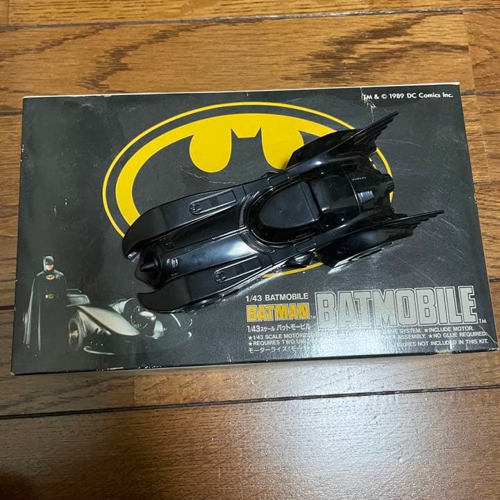 1989 バットマン アオシマ バットモービル 4WD《ミニ四駆》 - メルカリ