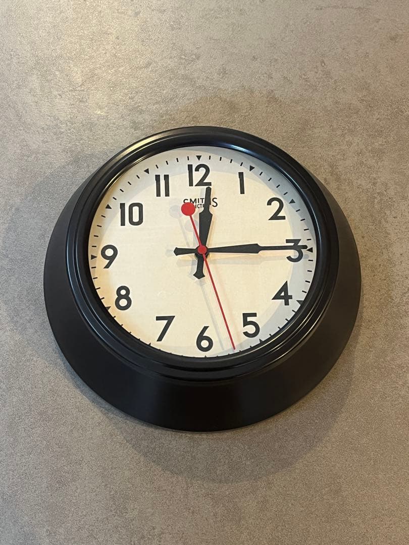 SMITHSレトロウォールクロック ブラウン Smith Clock SMITHS 復刻版 レトロウォールクロック ブラウン ウォール