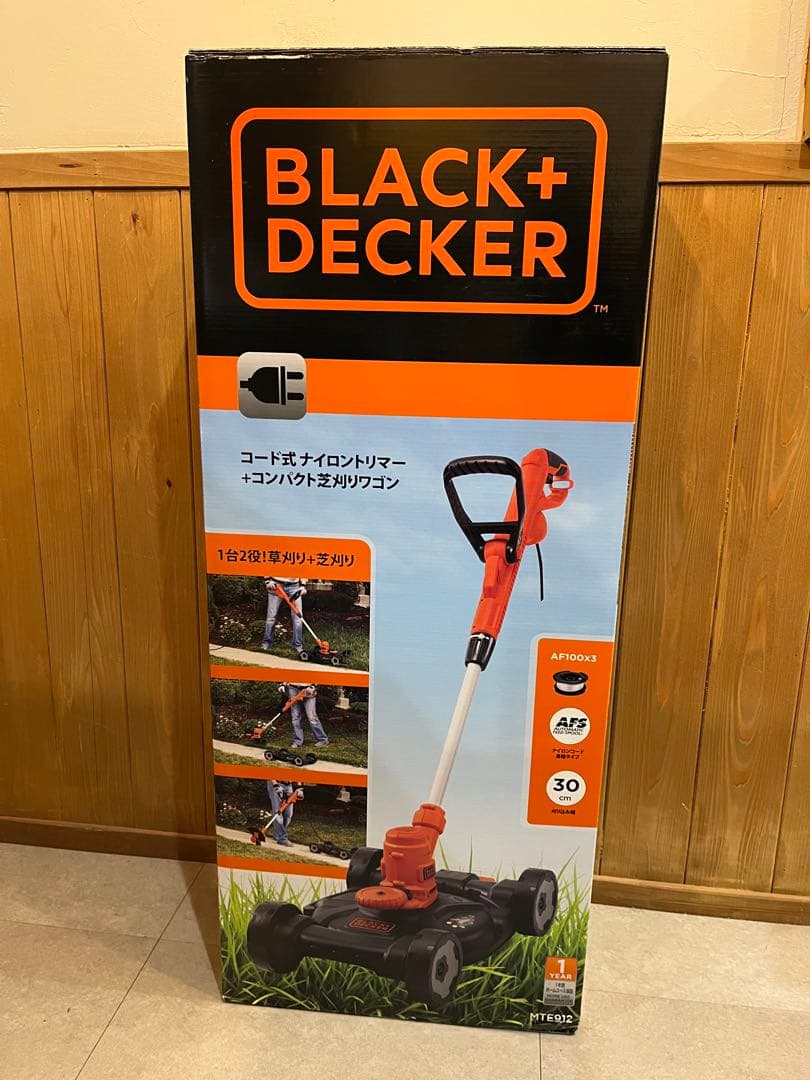 BLACK+DECKER AF100S 芝刈りワゴン - メルカリ