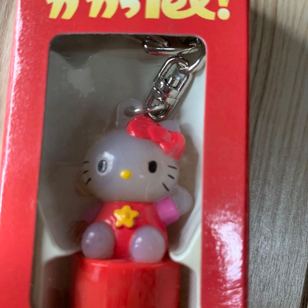 激レア ハローキティ かかっTel! 赤 サンリオ 1997年 キーホルダー