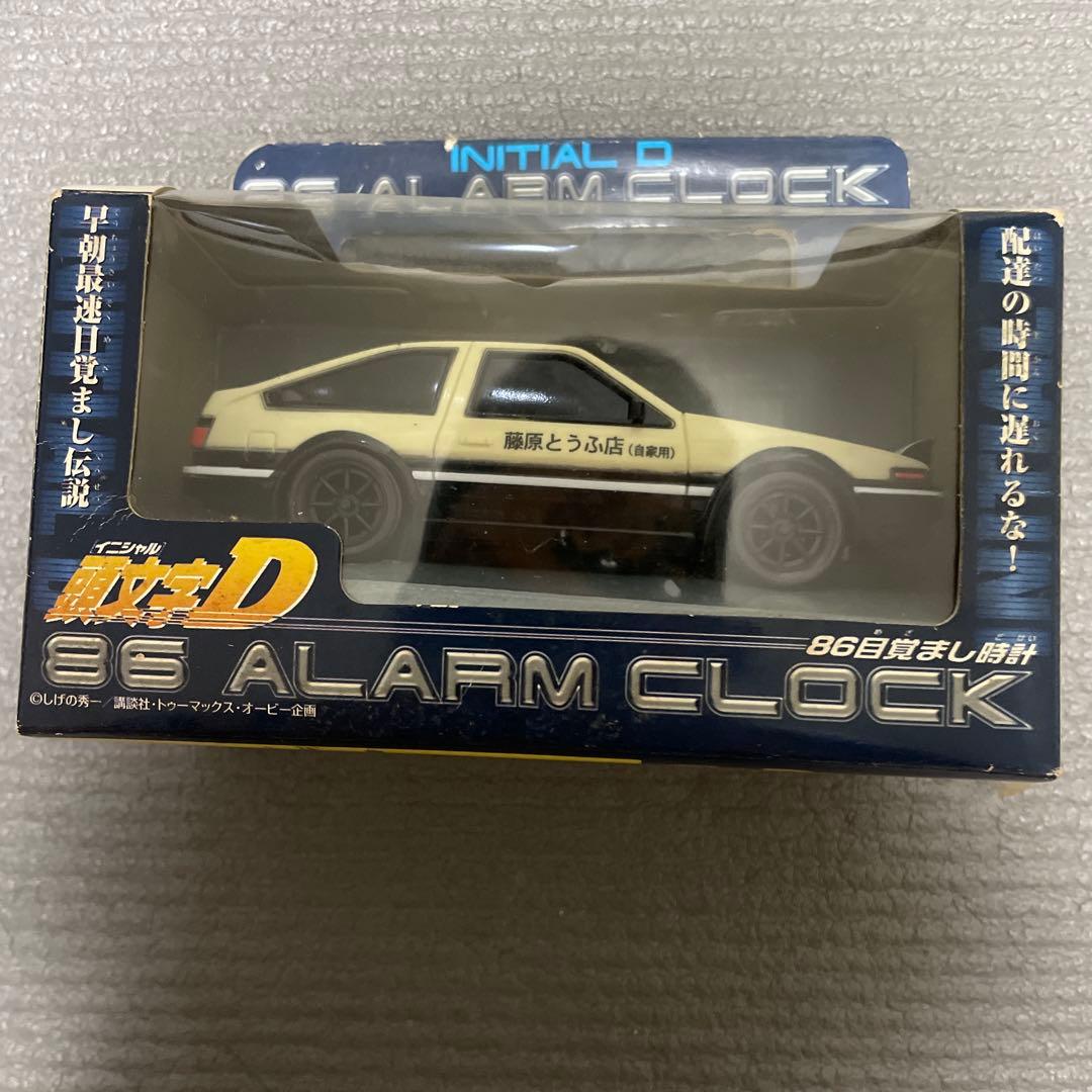 プロフ必読　激レア　頭文字D 86 目覚まし時計　アラームクロック m26881663638_1.jpg?1764599109