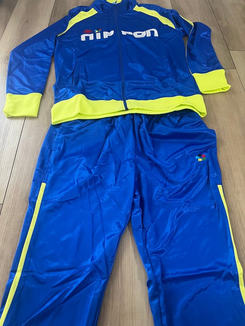 東京事変 新品・未使用ニッポニアジャージLサイズ 上下 青/黄 - メルカリ