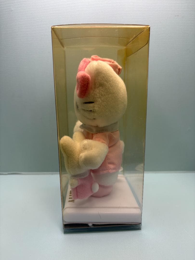 ハローキティ クリアケース入りぬいぐるみマスコット うさぎちゃんと