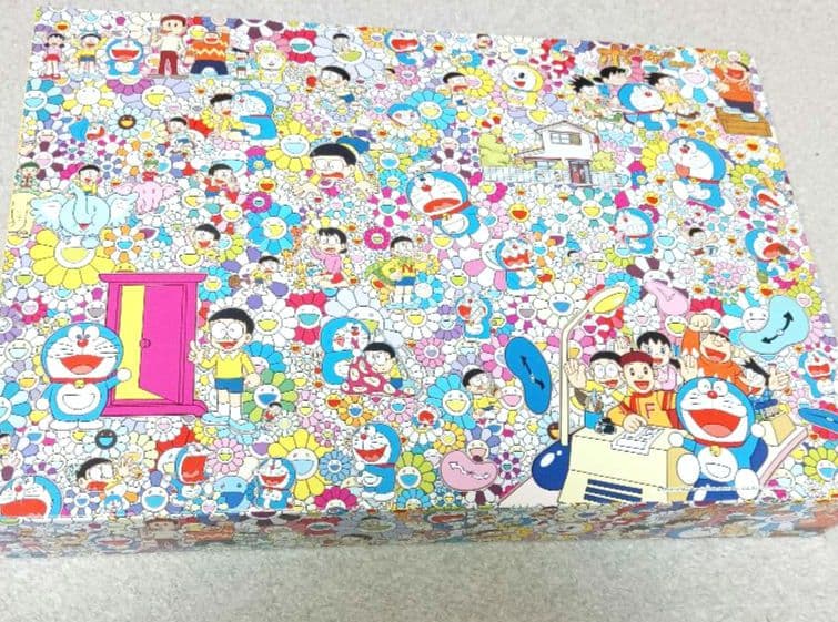 ドラえもん展 ジグソーパズル 1000P 村上隆 ※(のり無し・箱に薄い傷