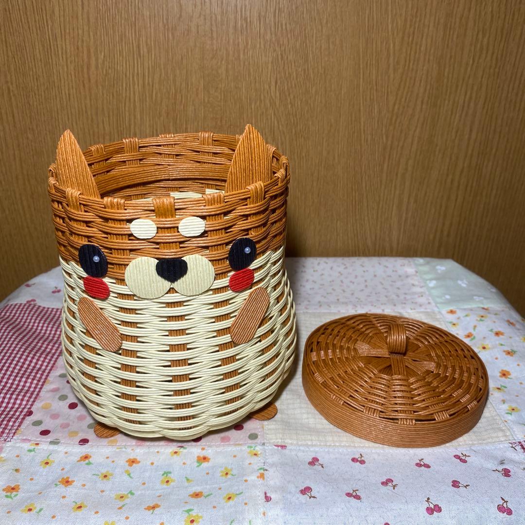 モリモリ様専用 クラフトバンド かご トレペケースと小物入れセット