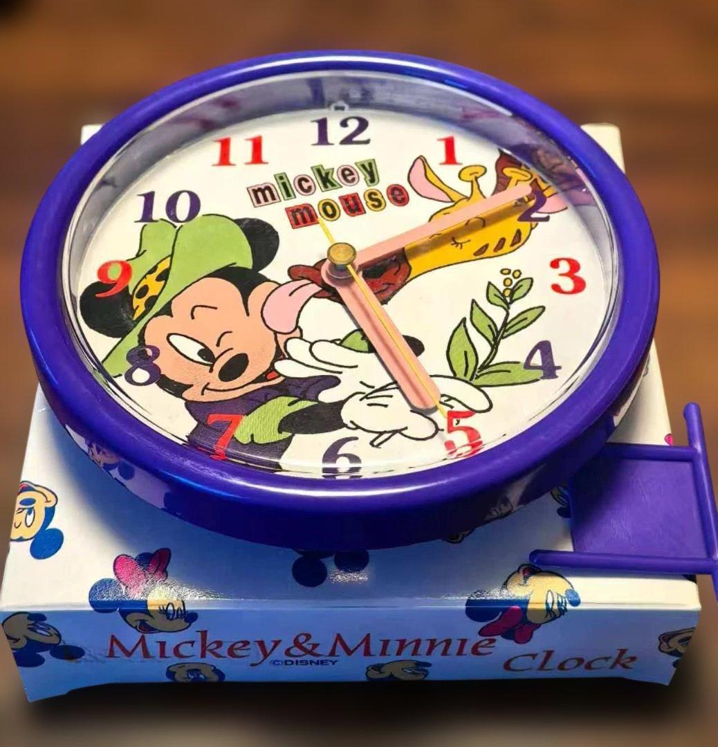 新品未使用 - ディズニー ミッキー＆ミニー 時計 台湾製 - メルカリ