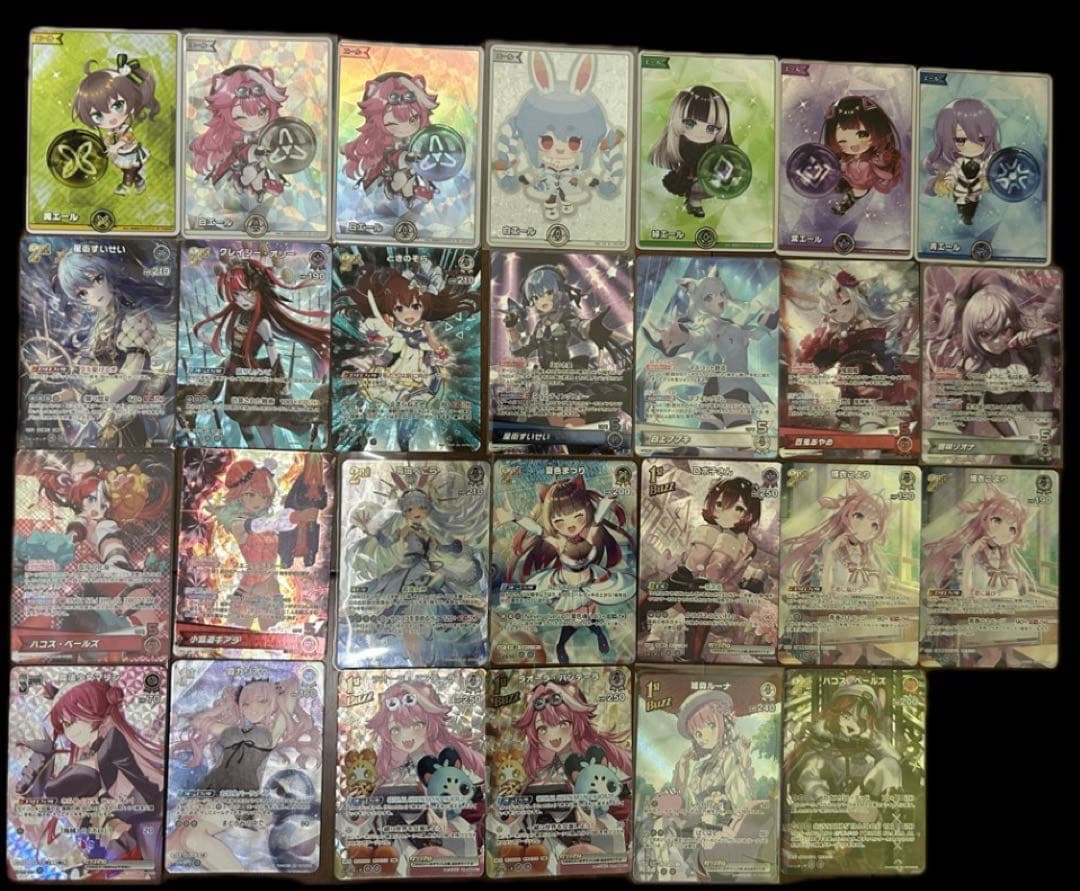 ホロライブカード sr osr sy エール ur まとめ売り - メルカリ