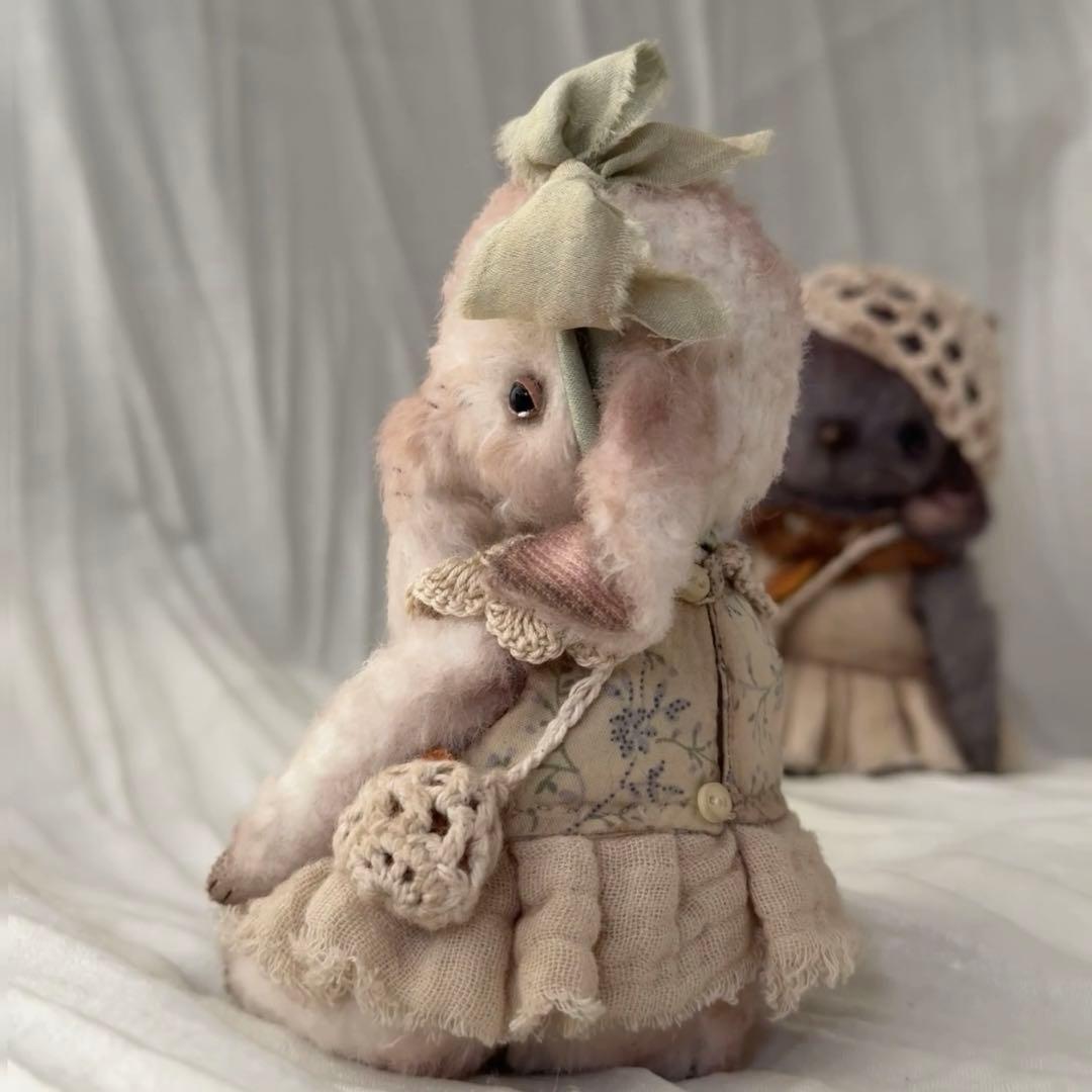 愛おしい象さん アーティストベア 海外作家様 ハンドメイド テディベア