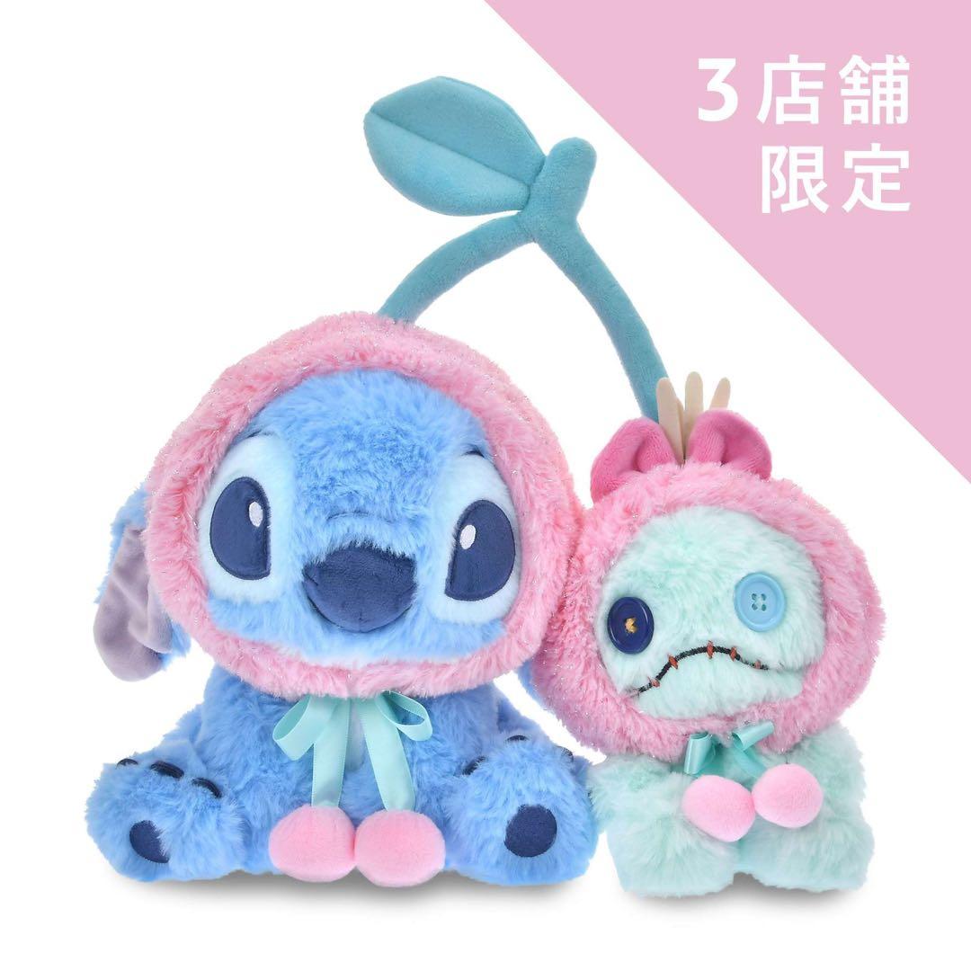 ディズニー スティッチ スクランプ ぬいぐるみ さくらんぼ フルーツ