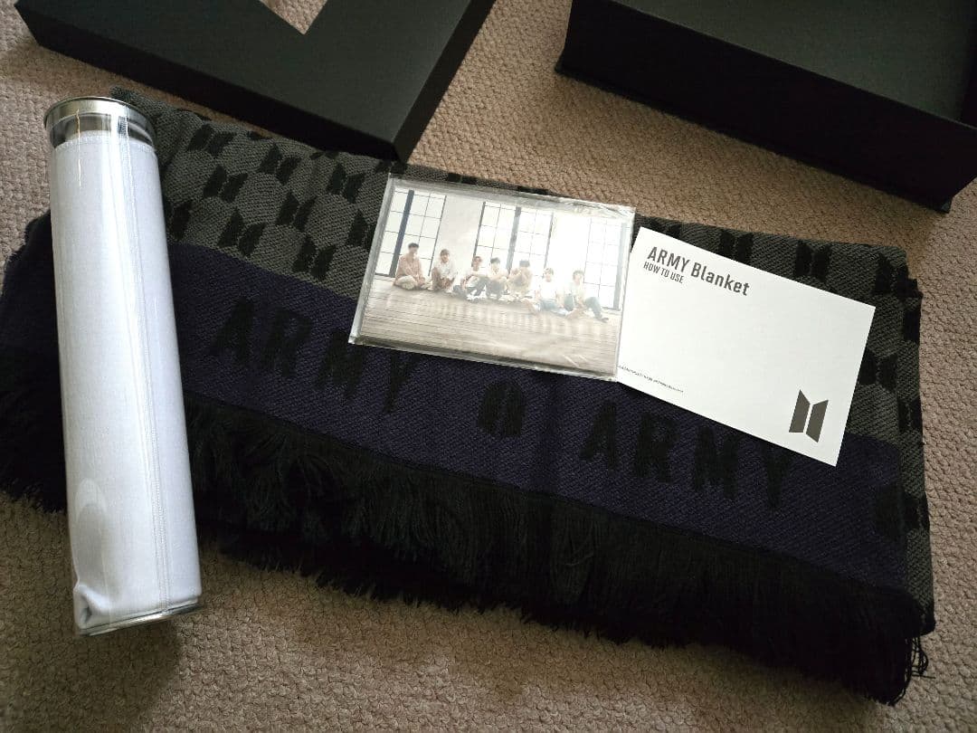BTS Merch BOX #1 ブランケット レア - メルカリ