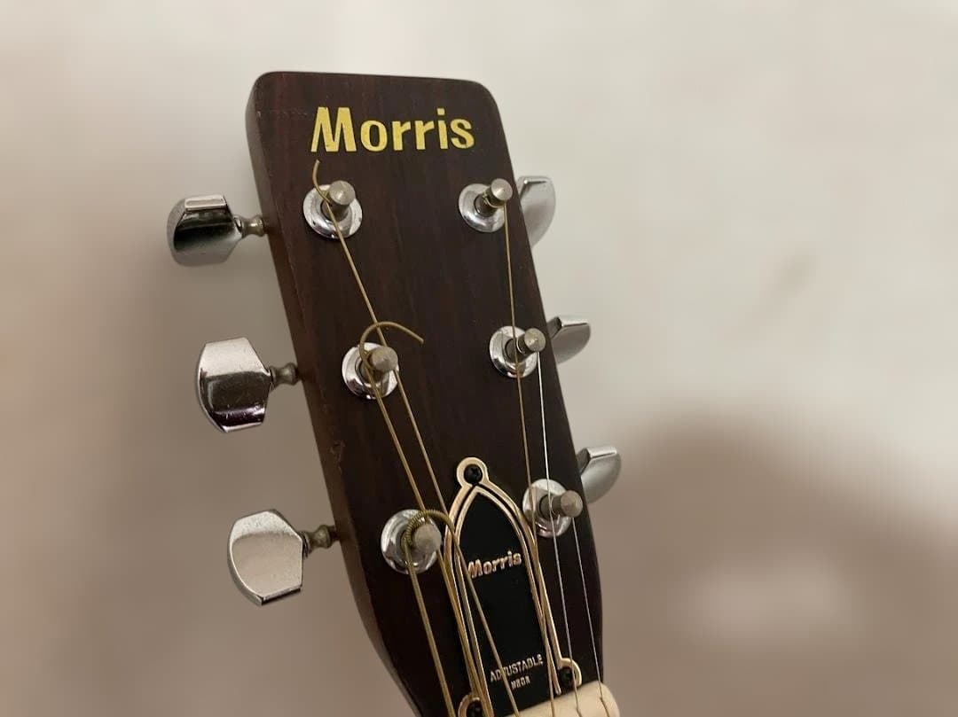 1973年寺田製】Morris W-25 縦ロゴ 3ピースバック HC付 - メルカリ