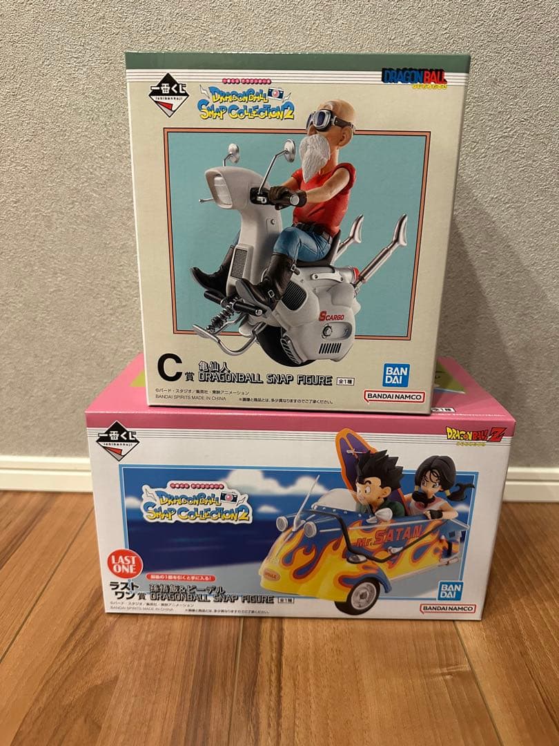 一番くじ ドラゴンボール C賞亀仙人 ラストワン賞 孫悟飯&ビーデル