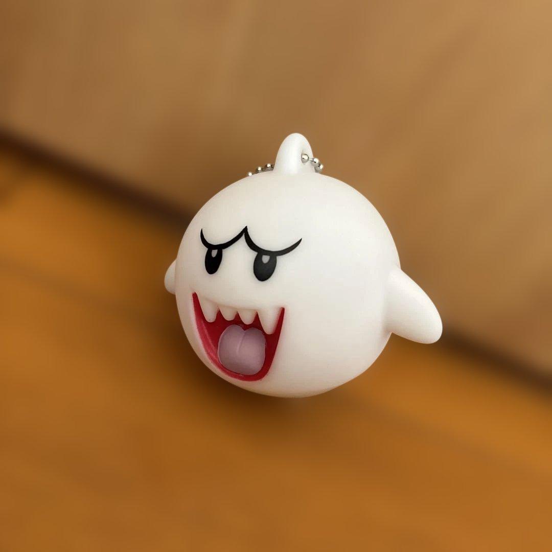 スーパーマリオ テレサ ぴかっとフィギュアキーホルダー - メルカリ