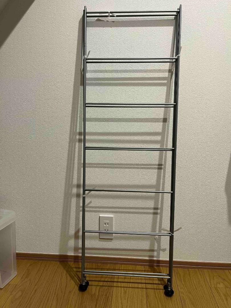 【廃番】無印良品／MUJI ユニットシェルフ 帆立（高さ120センチタイプ）等 ステンレスユニットシェルフ・ステンレス追加用帆立・中 | 無印良品