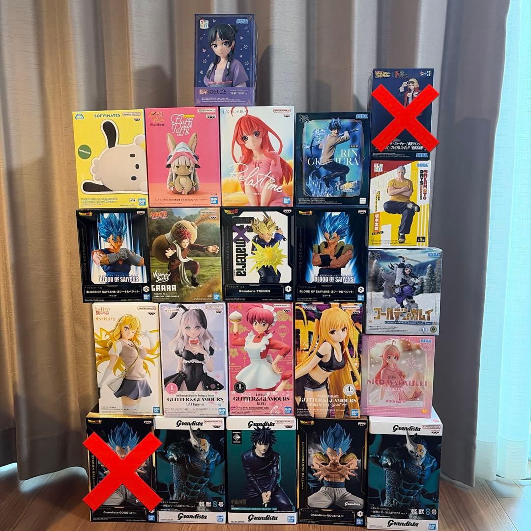 【未開封】プライズフィギュア20体セット！まとめ売り！ 葬送のフリーレン他プライズフィギュア 未開封 20体まとめ売り - メルカリ