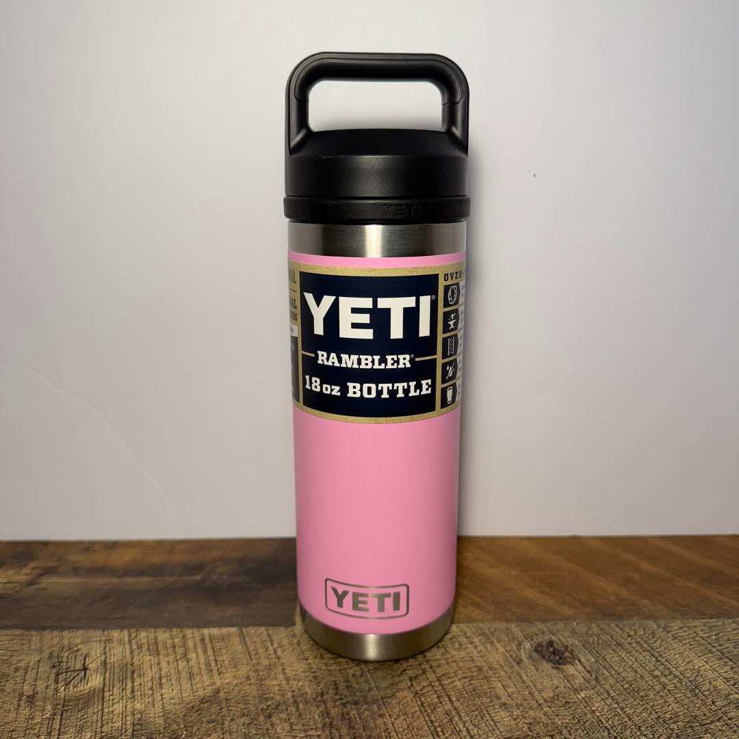 新品未使用 YETI Rambler 18oz Bottle パワーピンク YETI Rambler 18 oz Bottle Chug Power Pink – Occasionally Yours