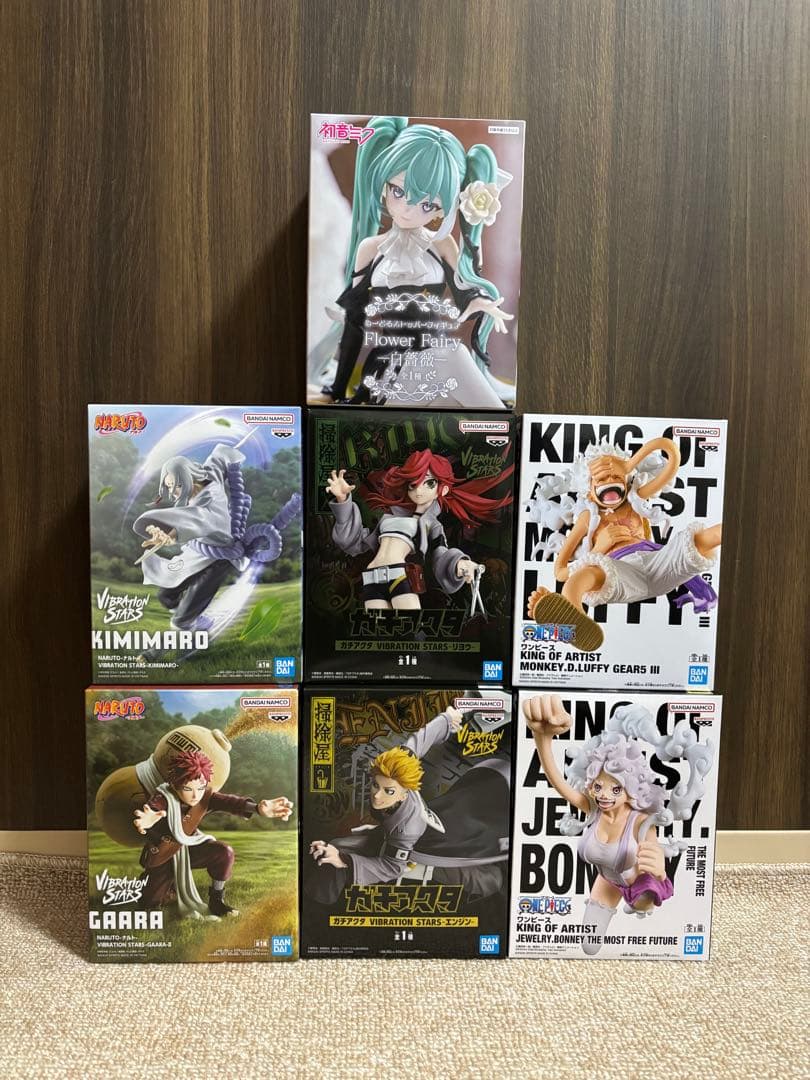 プライズフィギュア7個まとめ売り - メルカリ