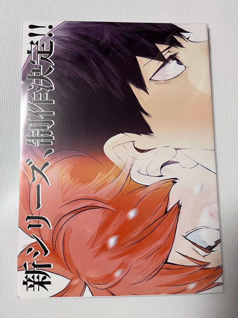 ハイキュー‼︎ 日向翔陽 影山飛雄 新シリーズ決定ポスター ジャン