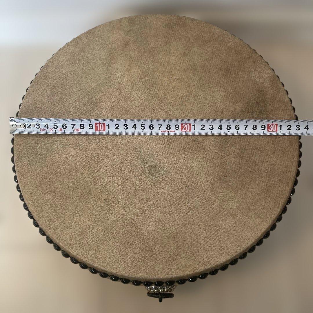 和太鼓 平太鼓 33cm 1尺1寸 和楽器 上鳴 日本製 くりぬき