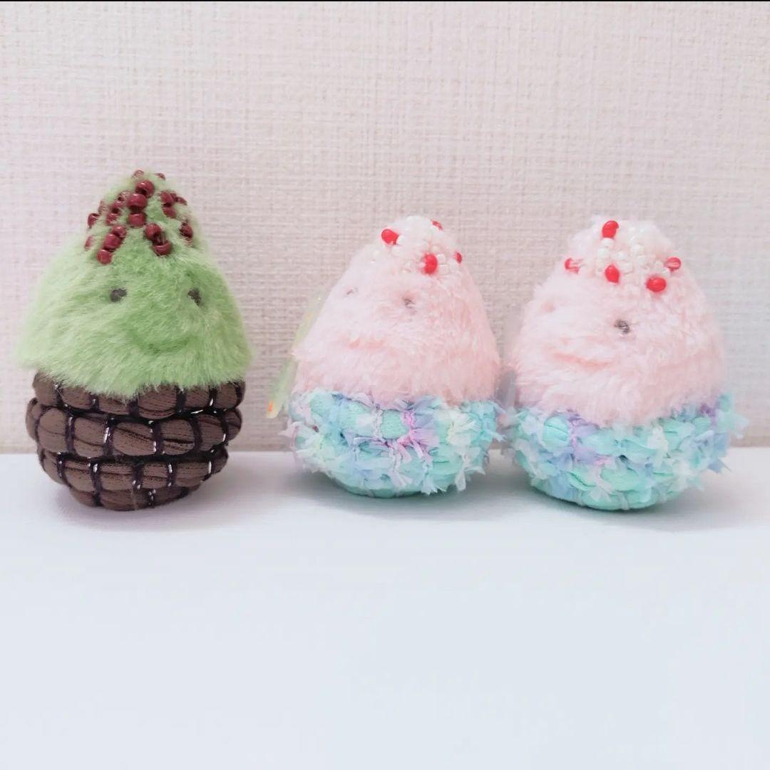 かき氷のいちごみるく かき氷のぬいぐるみ 送料込 - メルカリ