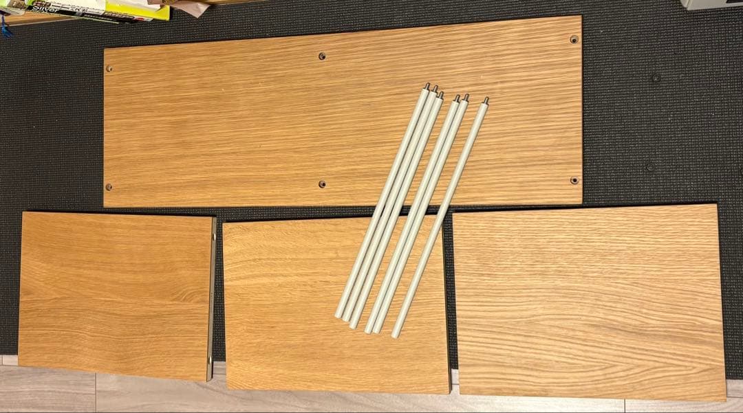 無印良品　スタッキングシェルフ　追加棚　2段　オーク スタッキングシェルフ・追加2段・オーク材 | 無印良品