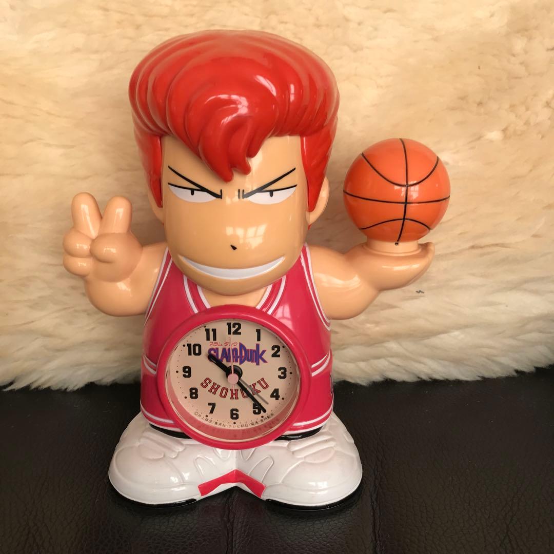 希少☆ スラムダンク SLAM DUNK 桜木花道 目覚まし時計 当時