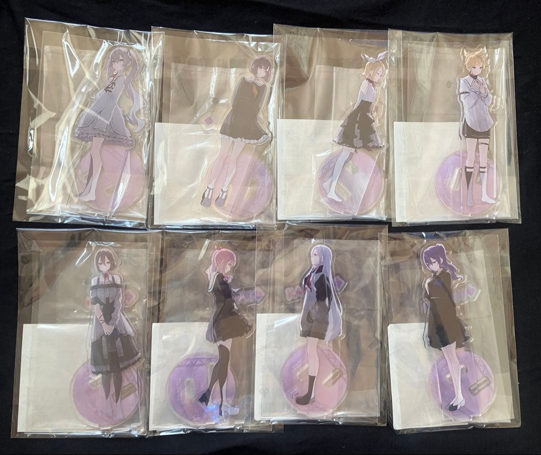 コネクトライブ ニーゴ1st moment アクリルスタンド 全8種セット